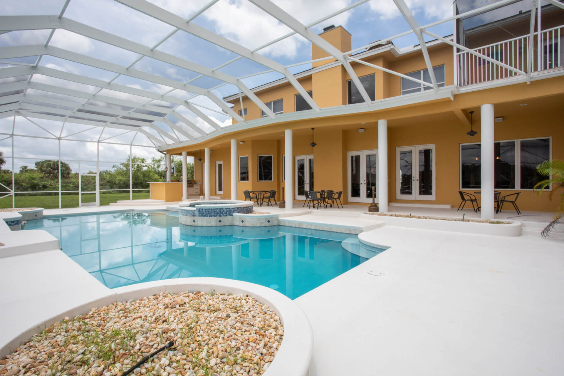 Lower level at Blue Hills Recovery's Facility